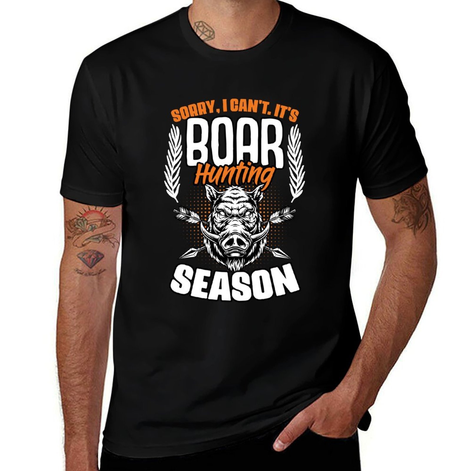 Sorry I Can't Funny Wild Boar  - Wildman Hunting & Outdoor Robertson recension och pris