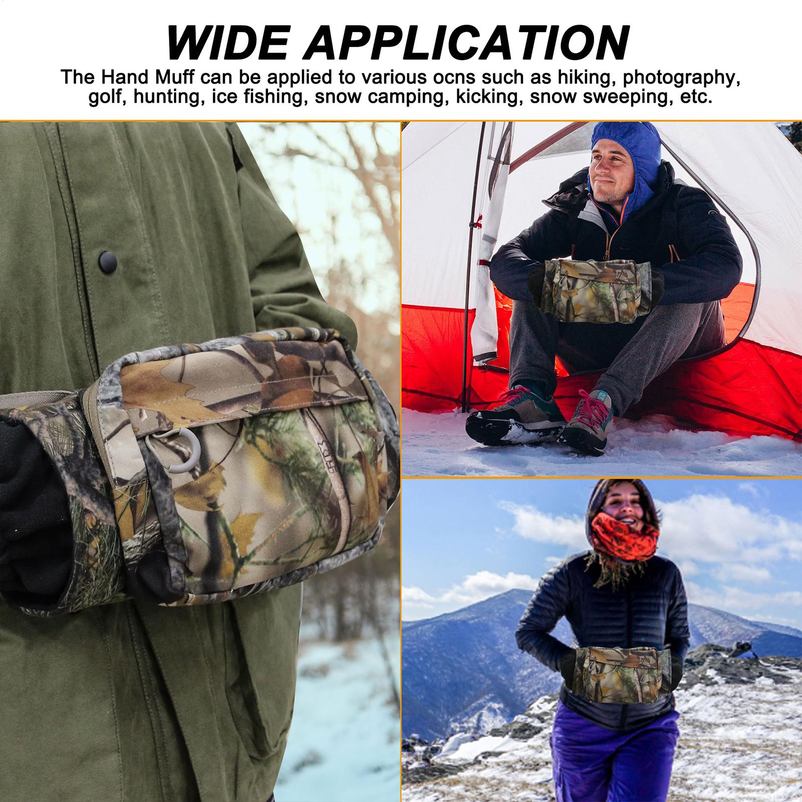 Hunting Hand Warmer Pouch Flee - Outdoor Hunting Fleece recension och pris