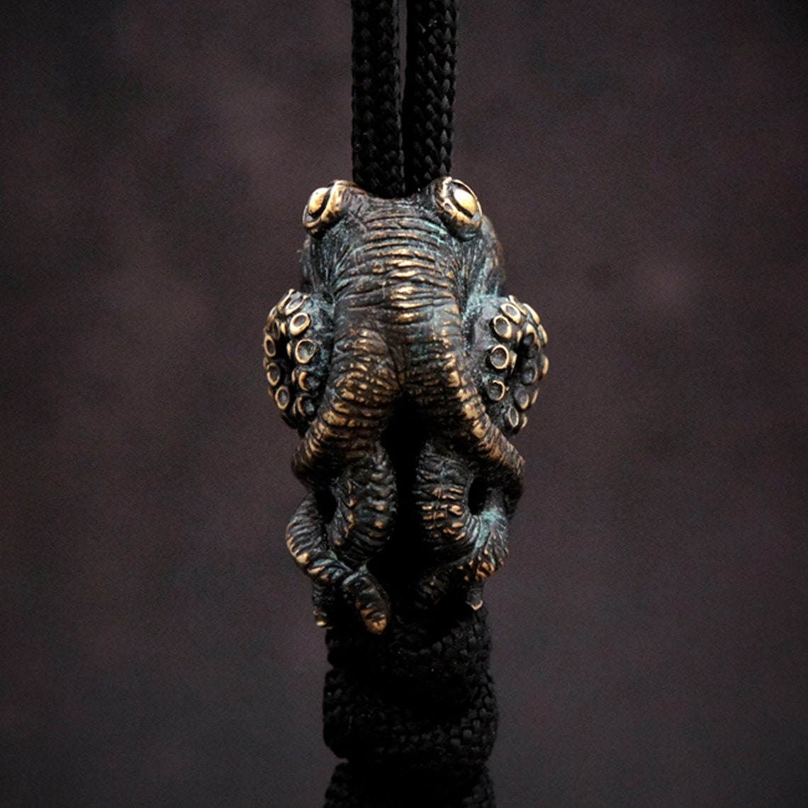 Octopus Brass Knife Beads Outd - Paracord Survival Bracelet recension och pris