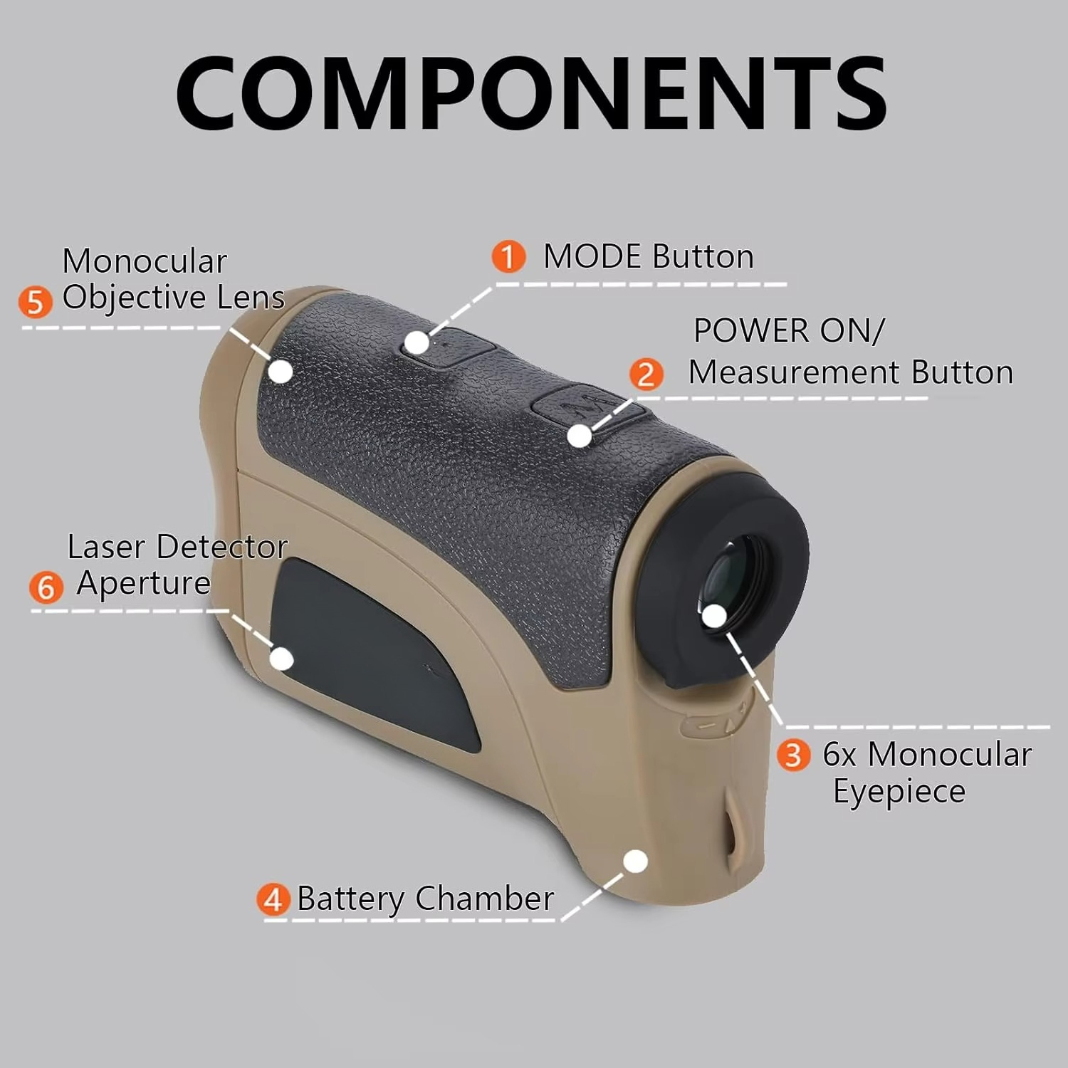 2000M laser rangefinder for go - Rangefinder Laser Hunting recension och pris