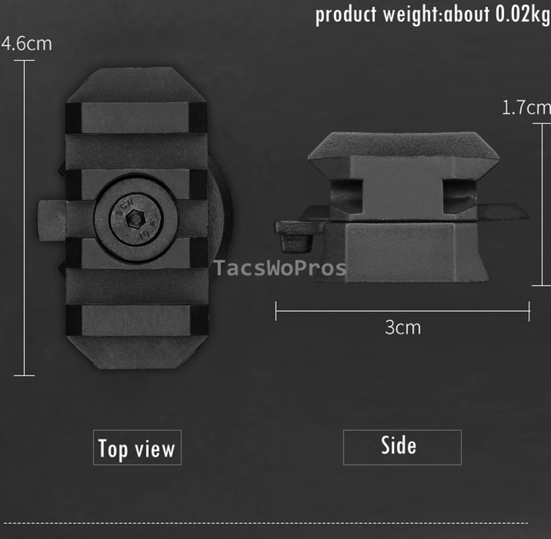 19mm Tactical ARC Rail Adapter - Outdoor Hunting Guide recension och pris