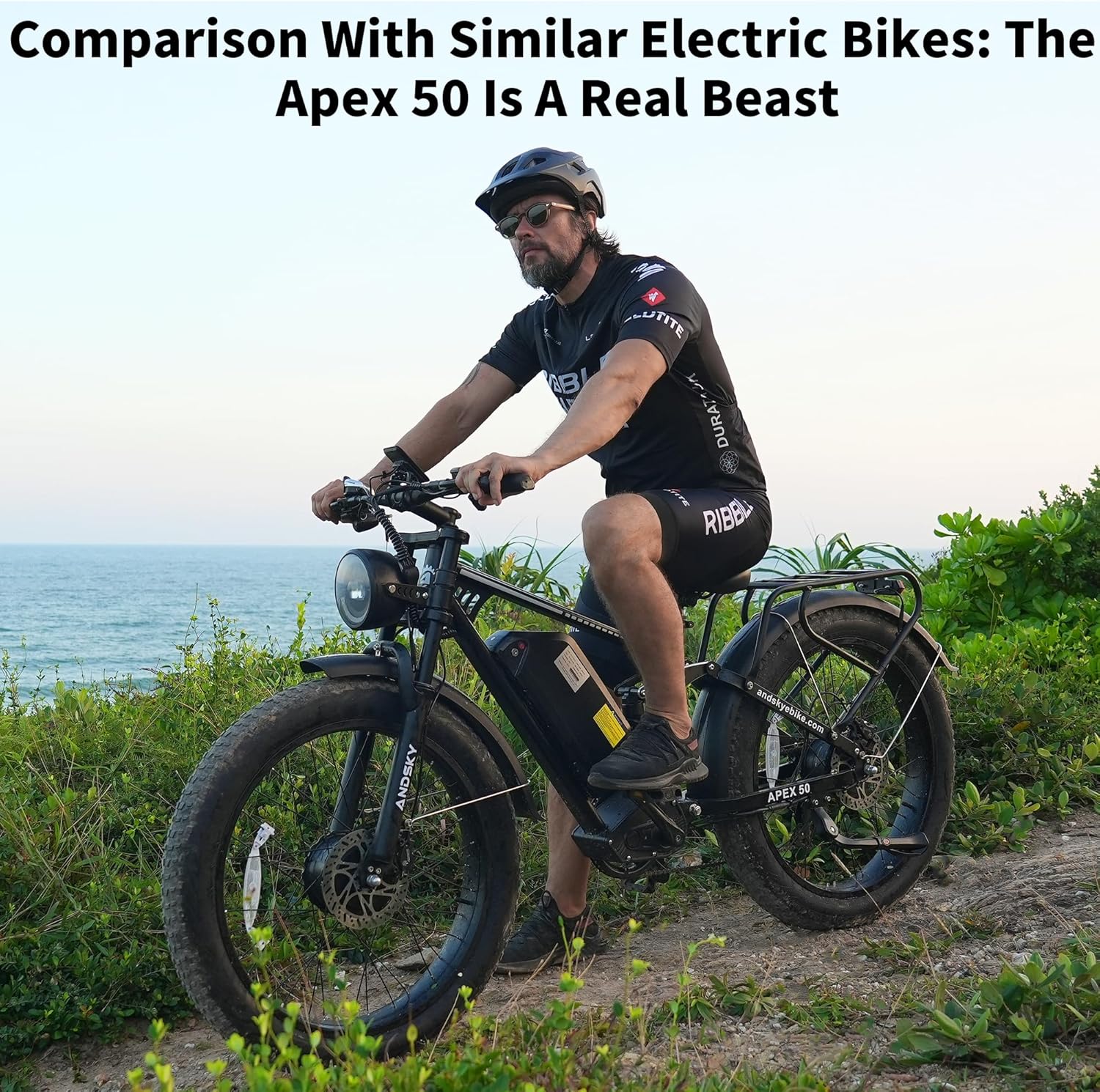 ANDSKY Apex50 AWD Electric Bik - Outdoor Hunting Electric Bike recension och pris