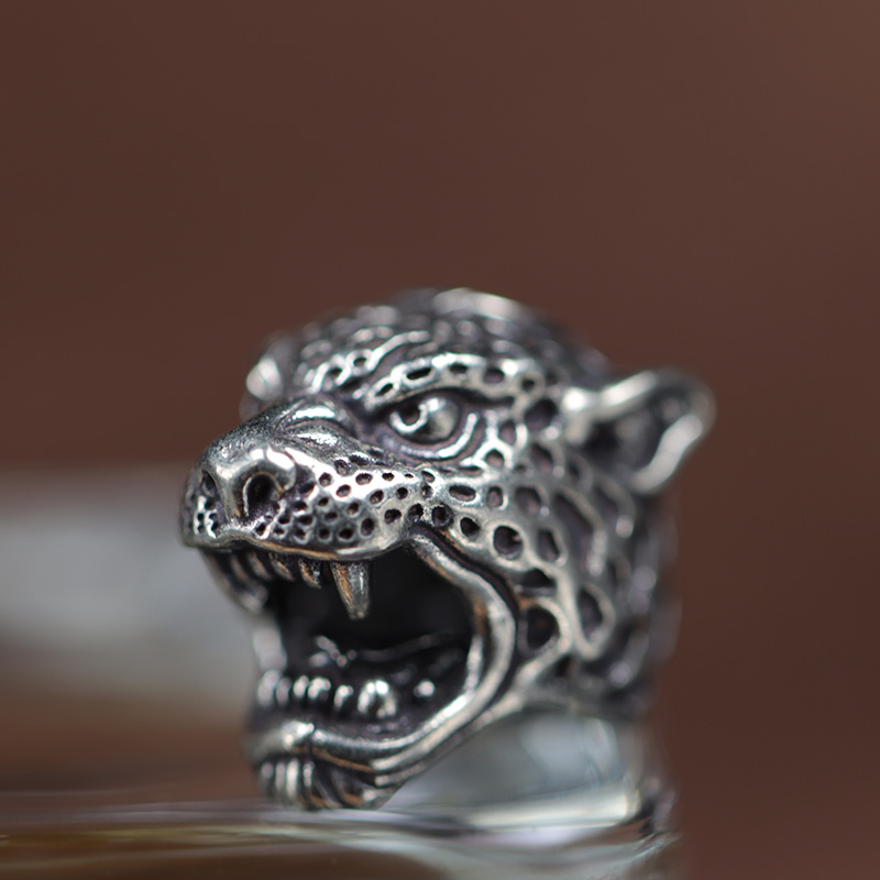 Leopard Head Sculpture Brass K - Paracord Survival Bracelet recension och pris