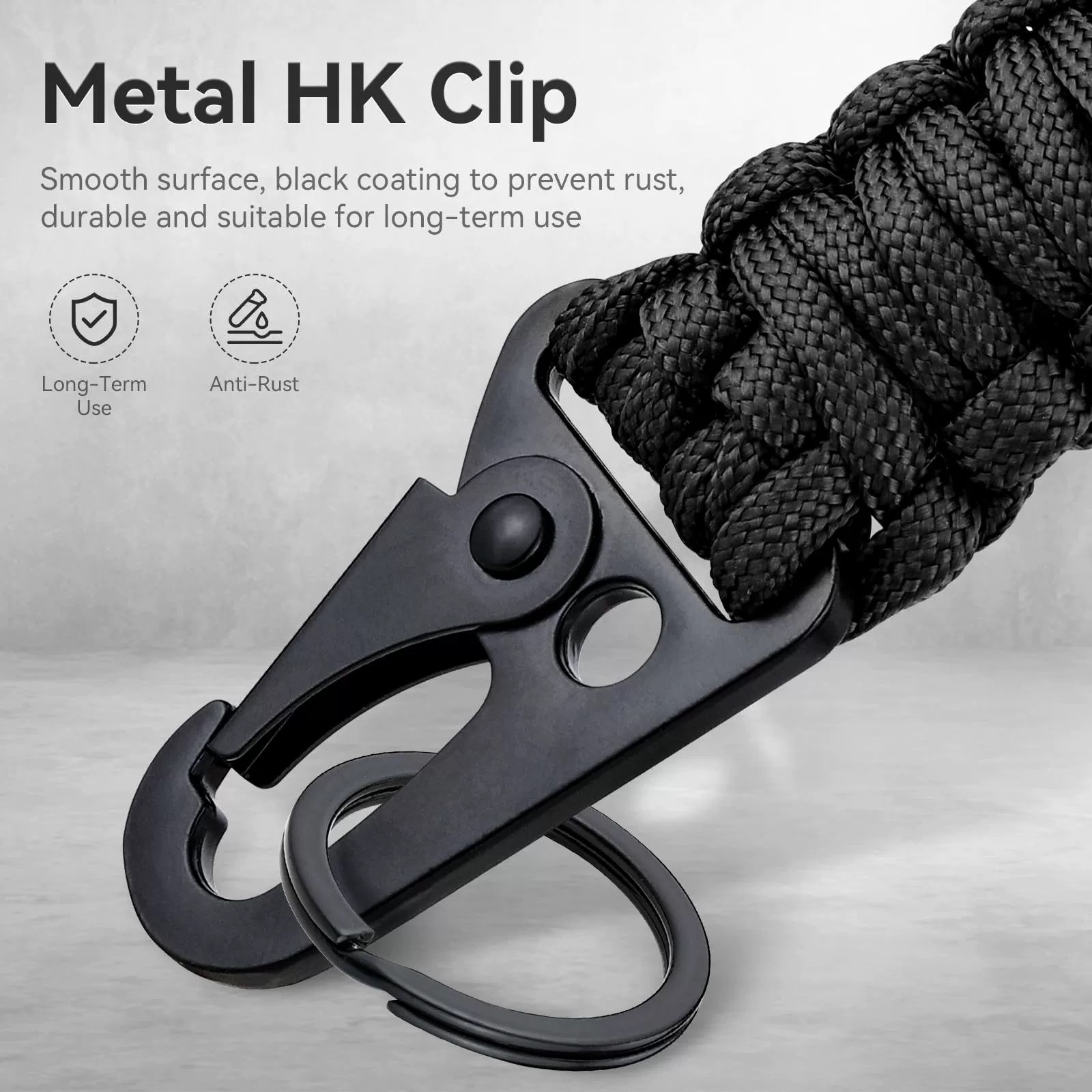 2 Pcs Heavy Duty Braided Parac - Paracord Survival Bracelet recension och pris