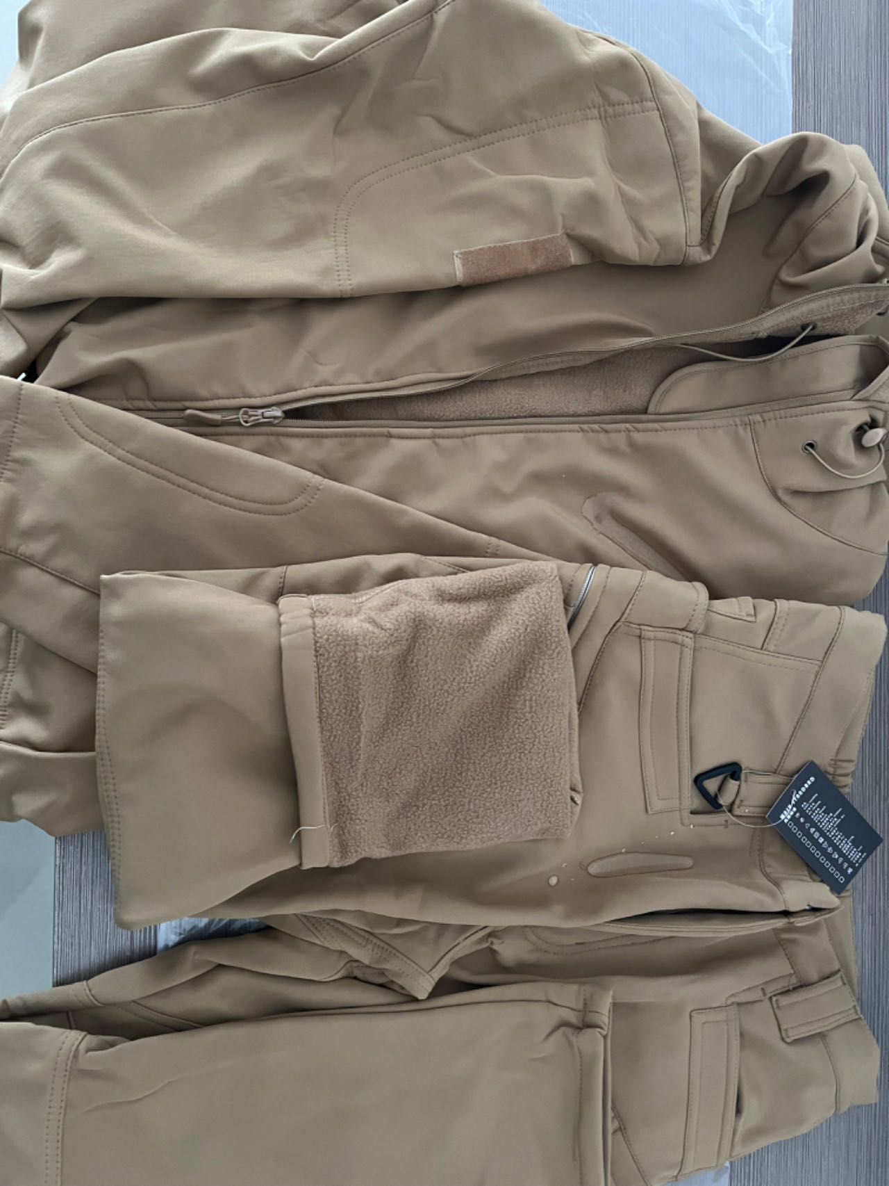 Men's Winter Autumn Warm Softs - Outdoor Hunting Fleece recension och pris