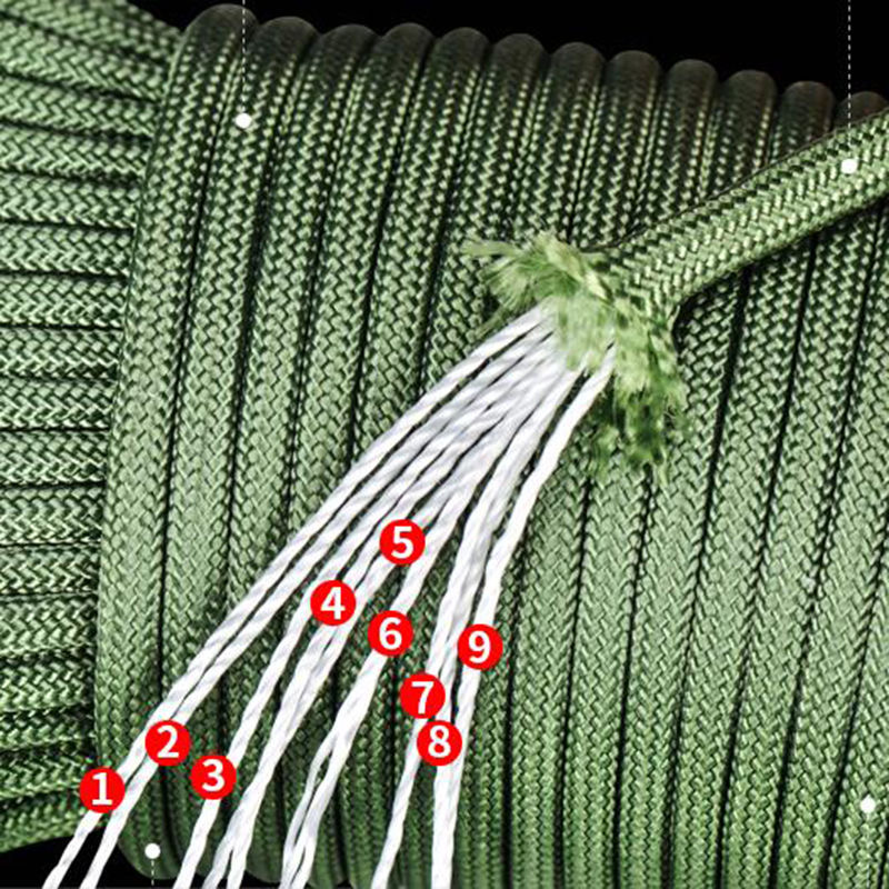 550 Military Paracord 9 Strand - Paracord Survival Bracelet recension och pris