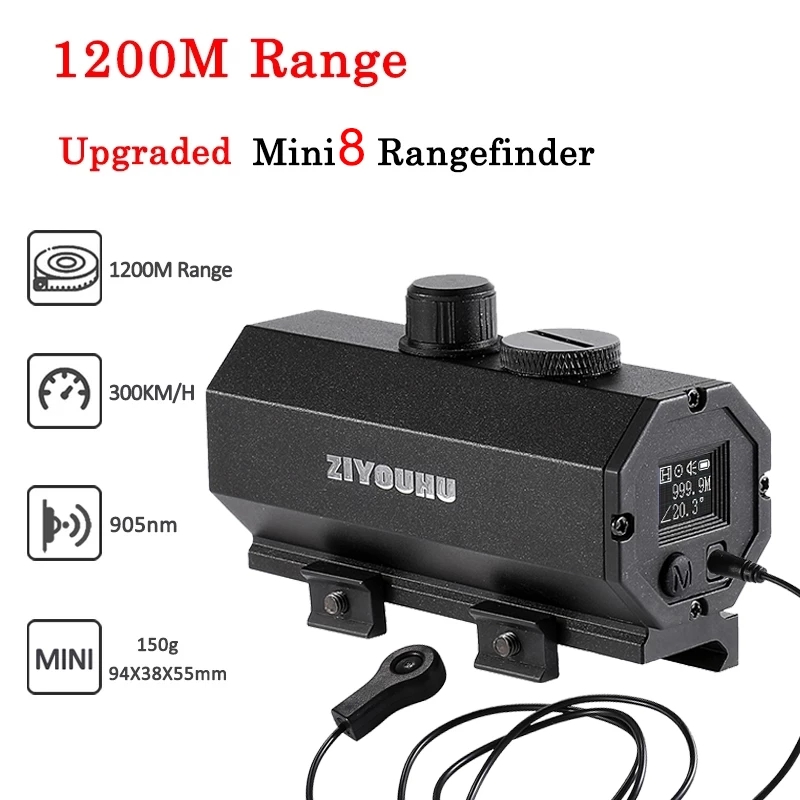 ZIYOUHU-MINI8 Caza Sniper Lase - Rangefinder Laser Hunting recension och pris