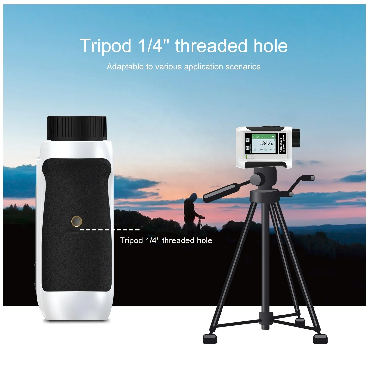 Upgraded LCD Screen Golf Sport - Rangefinder Laser Hunting recension och pris
