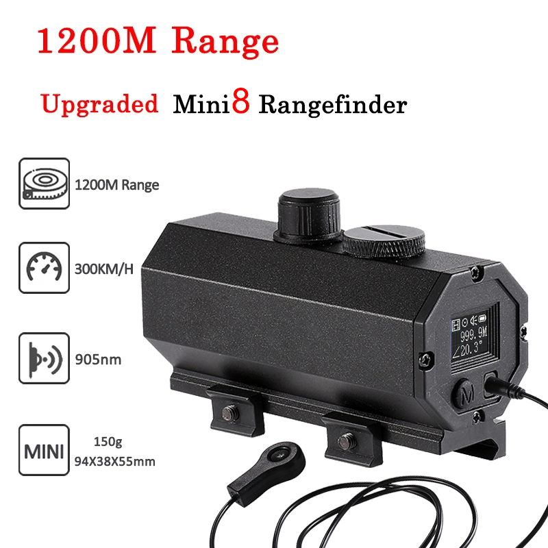 MINI8 Plug-in 1200m Ranging De - Rangefinder Laser Hunting recension och pris