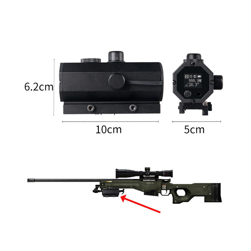 MINI8 Plug-in 1200m Ranging De - Rangefinder Laser Hunting recension och pris