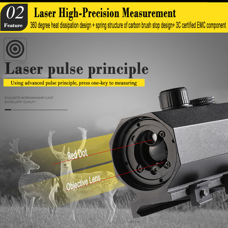 MINI8 Plug-in 1200m Ranging De - Rangefinder Laser Hunting recension och pris