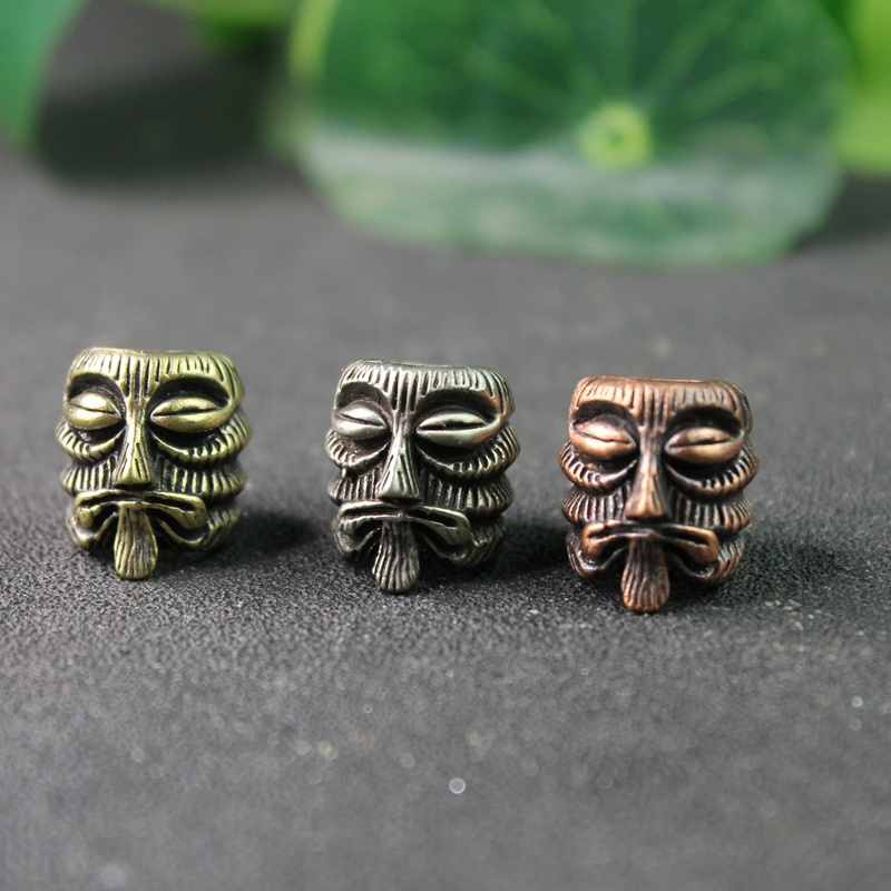 Mayan Totem Meditator Brass ED - Paracord Survival Bracelet recension och pris