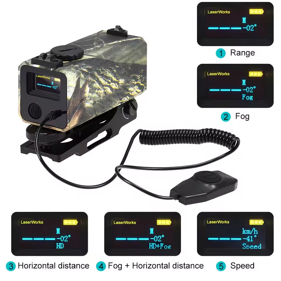 Mini Laser Automatic Range Fin - Rangefinder Laser Hunting recension och pris