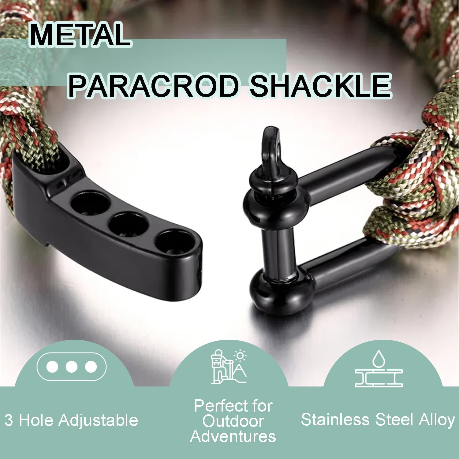 4/10Pcs Paracord Bracelet Buck - Paracord Survival Bracelet recension och pris
