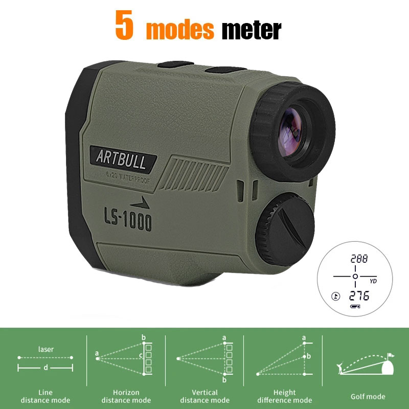ARTBULL Laser Rangefinder Hunt - Rangefinder Laser Hunting recension och pris