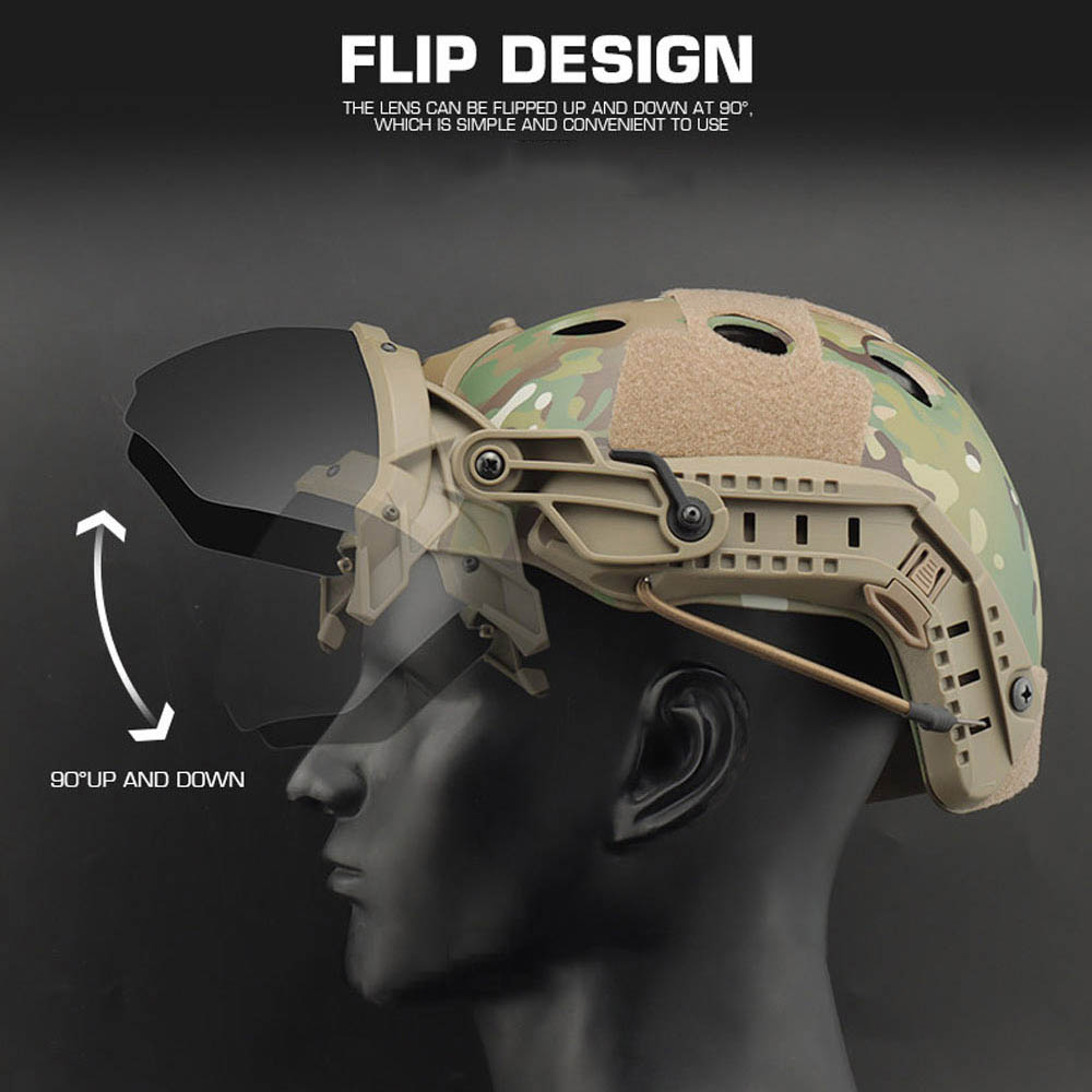 Tactical FAST Helmet Guide Gog - Outdoor Hunting Guide recension och pris