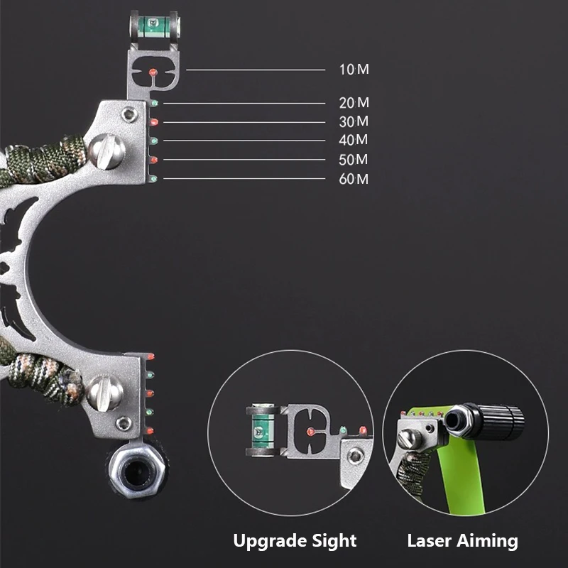 Laser Stainless Steel Slingsho - Rangefinder Laser Hunting recension och pris