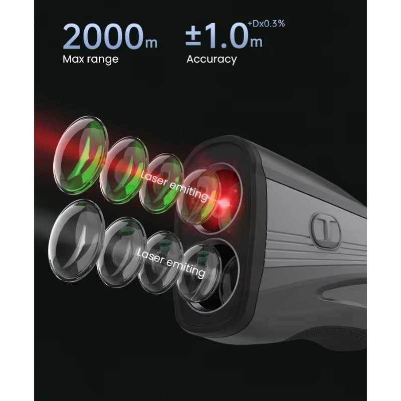 Outdoor Golf Hunting Rangefind - Rangefinder Laser Hunting recension och pris