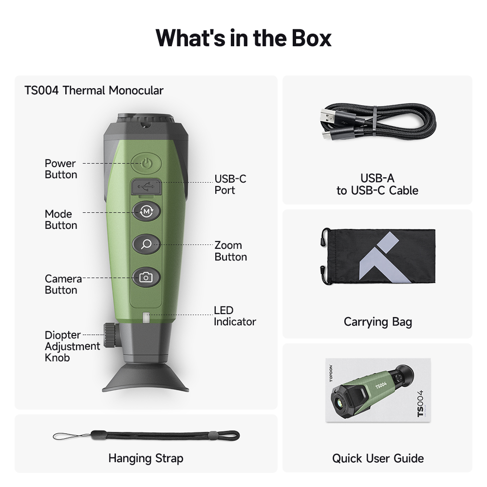 TS004 8X Digital Zoom Thermal  - Monocular Night Vision recension och pris